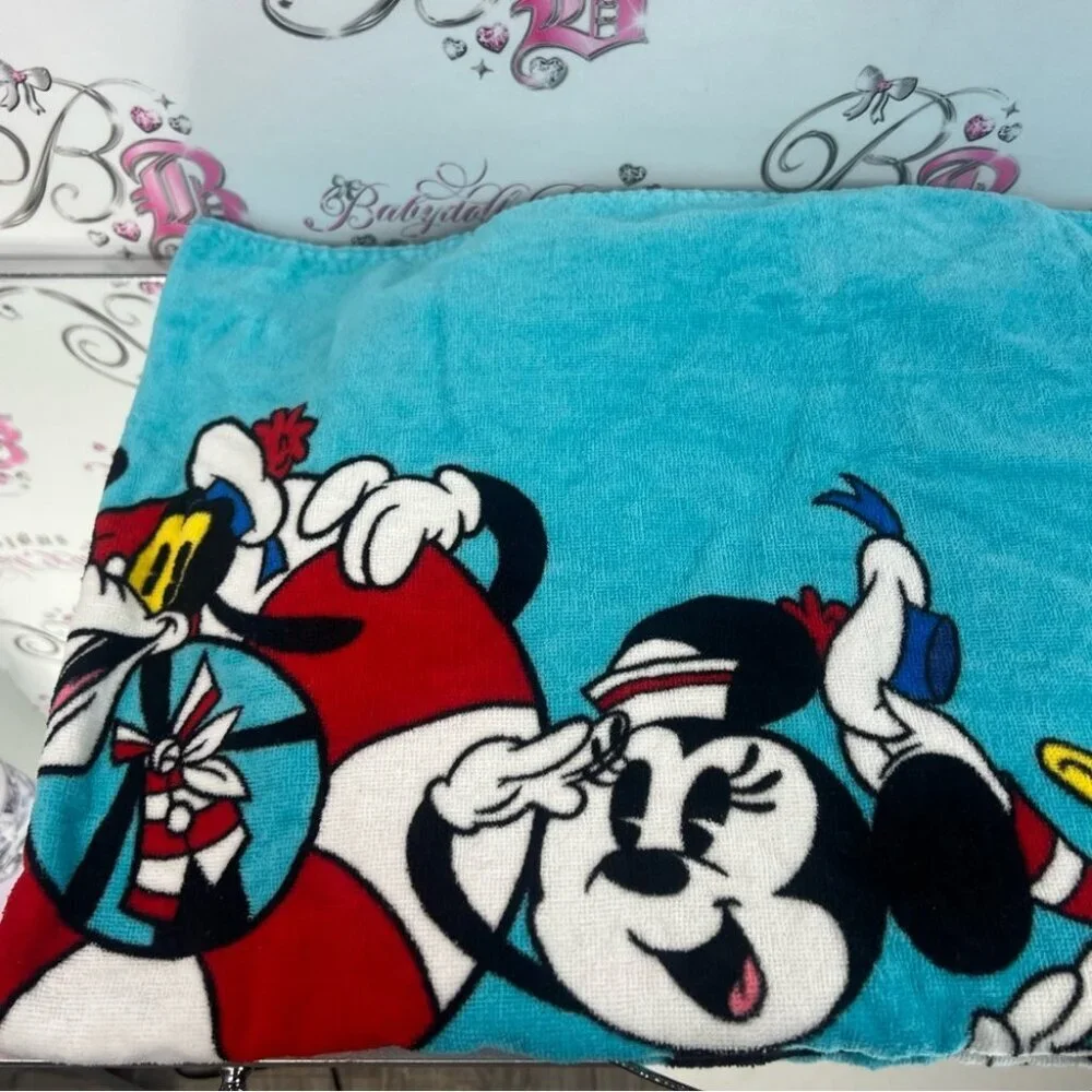 Disney towel cruise line beach large towel Character Beach Towel
